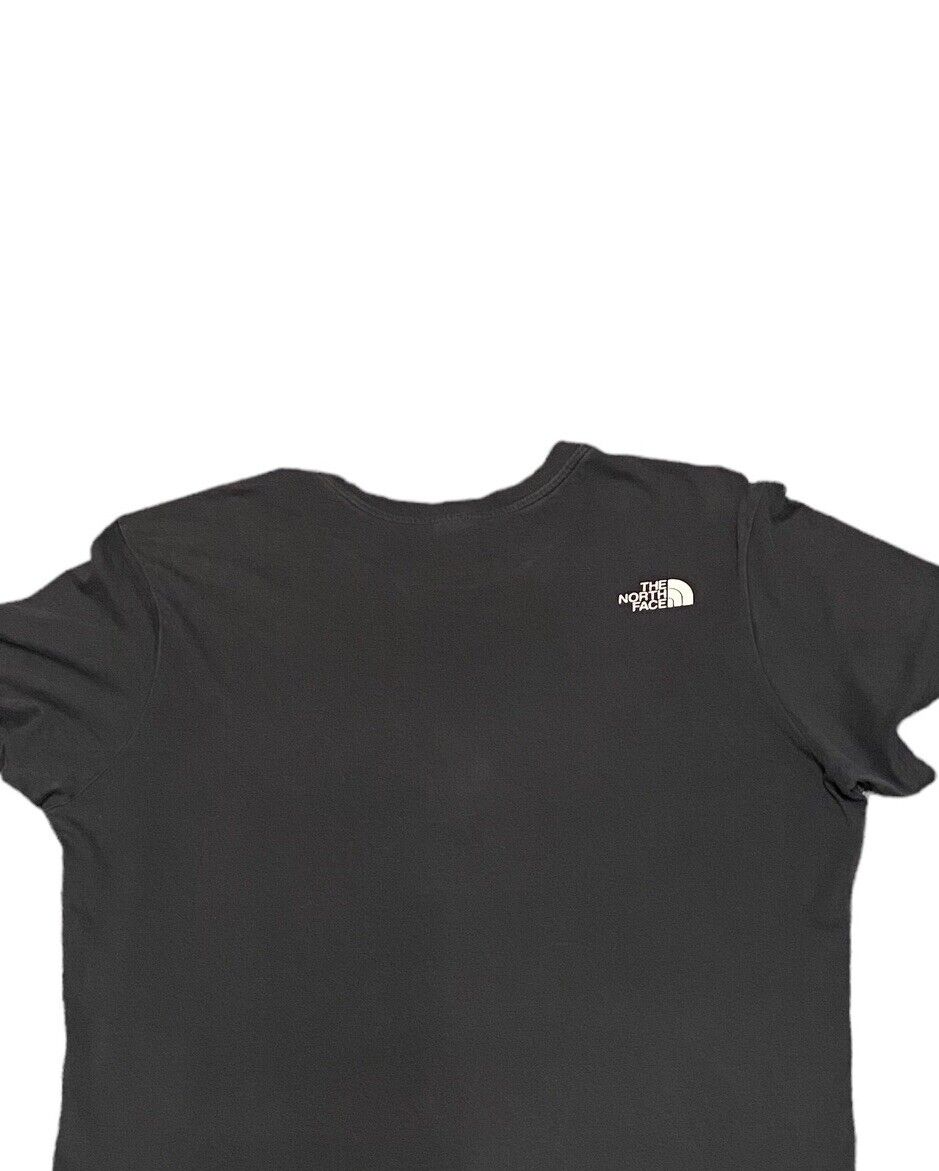 The North Face T-Shirt Black Mens XL Chest Logo