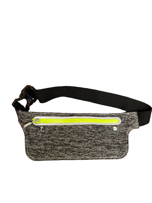 Bum Bag Grey Money Waist Belt Fanny Pack Holiday Festival