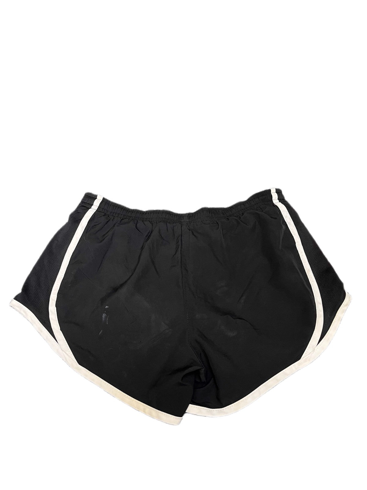 Nike Running Tempo Shorts Fits as Women S 27" Waist Black Dolphin Hem Drawstring