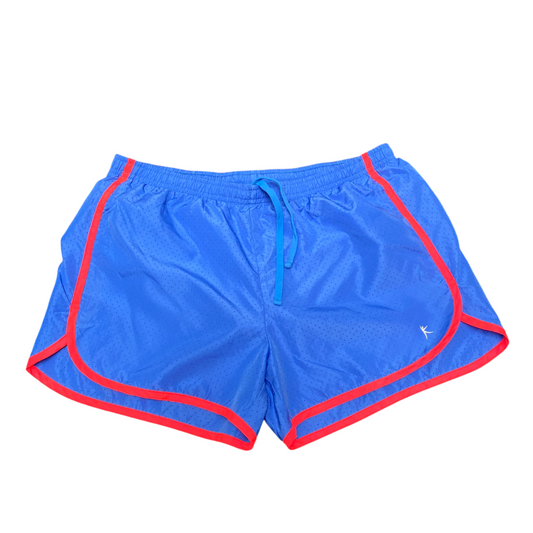 Danskin Now Running Sprinter Shorts Womens Small Blue Elastic Waist Drawstring