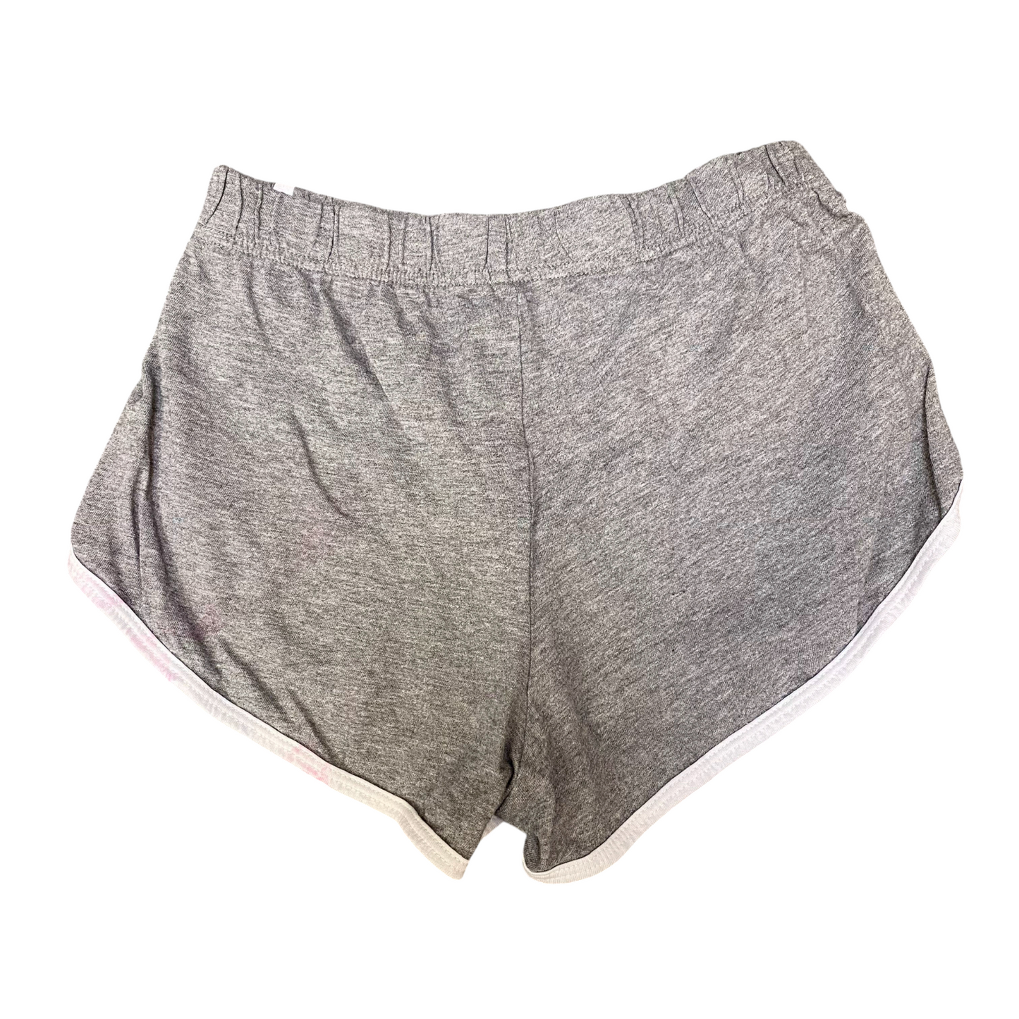 Running Sprinter Shorts Womens Small Grey Heather Athletic Workout Elastic Waist