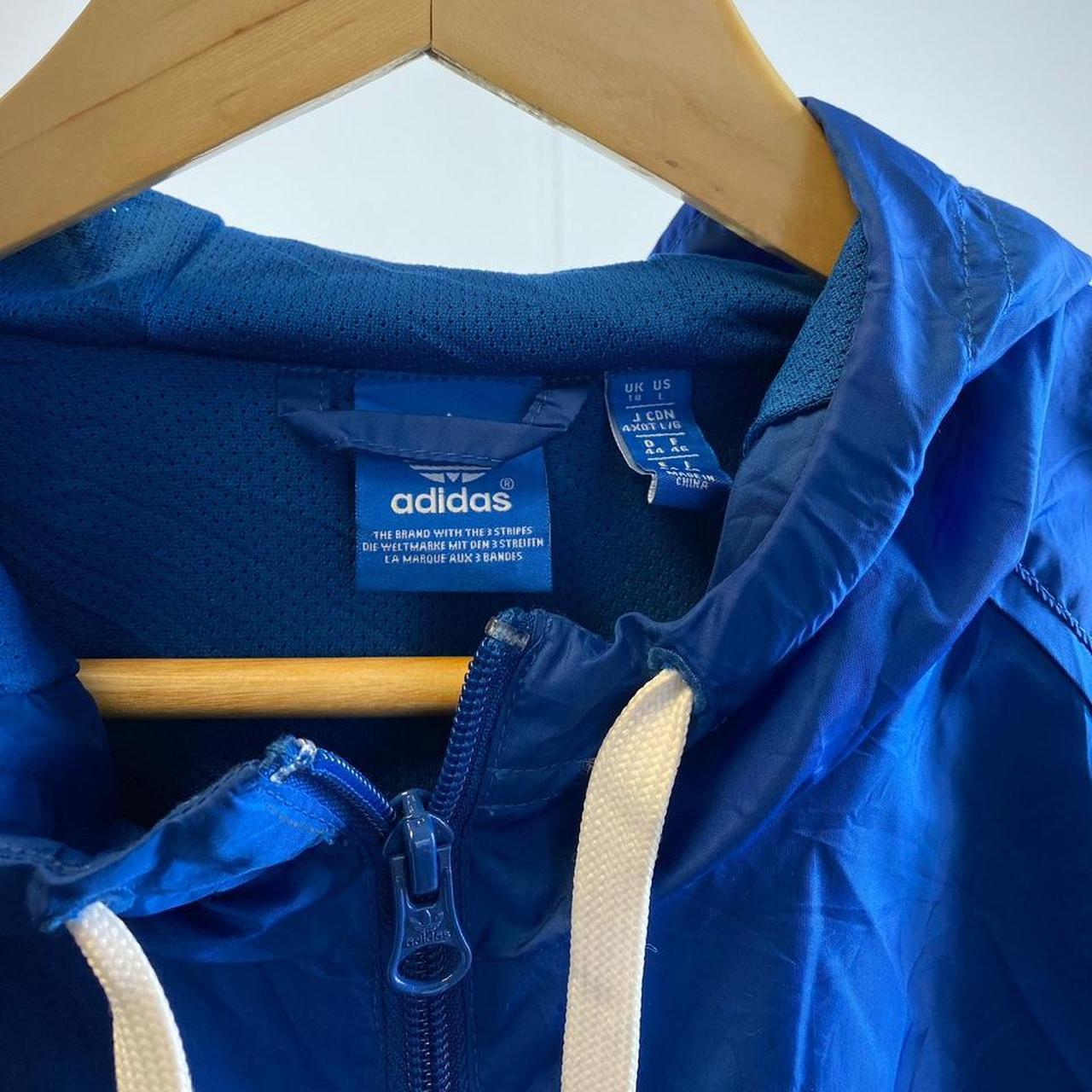 Adidas hooded track jacket