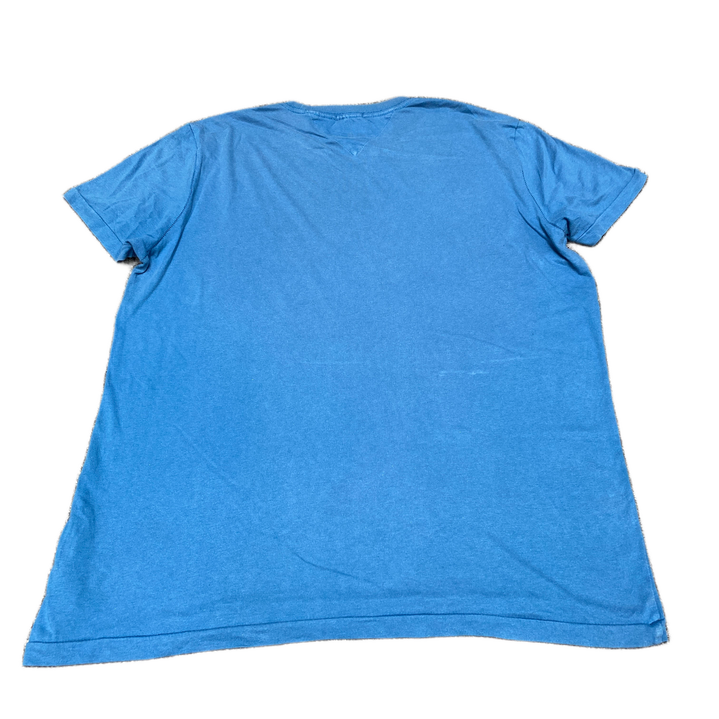Tommy Hilfiger T-Shirt Womens XL Blue The Daily Grind Coffee Shop Graphic Tee
