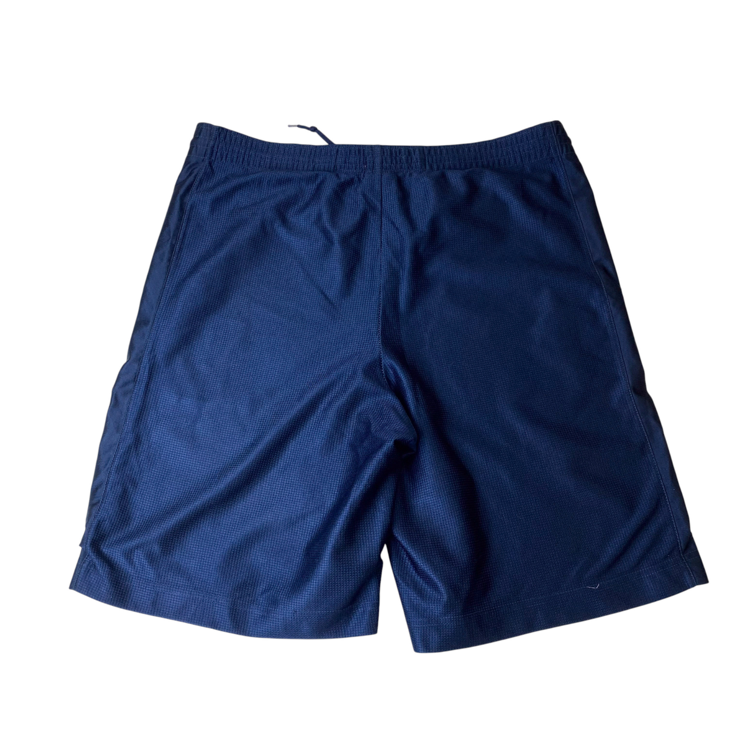 Nike Basketball Shorts Mens XL Blue Athletic Swoosh Logo Activewear Drawstring