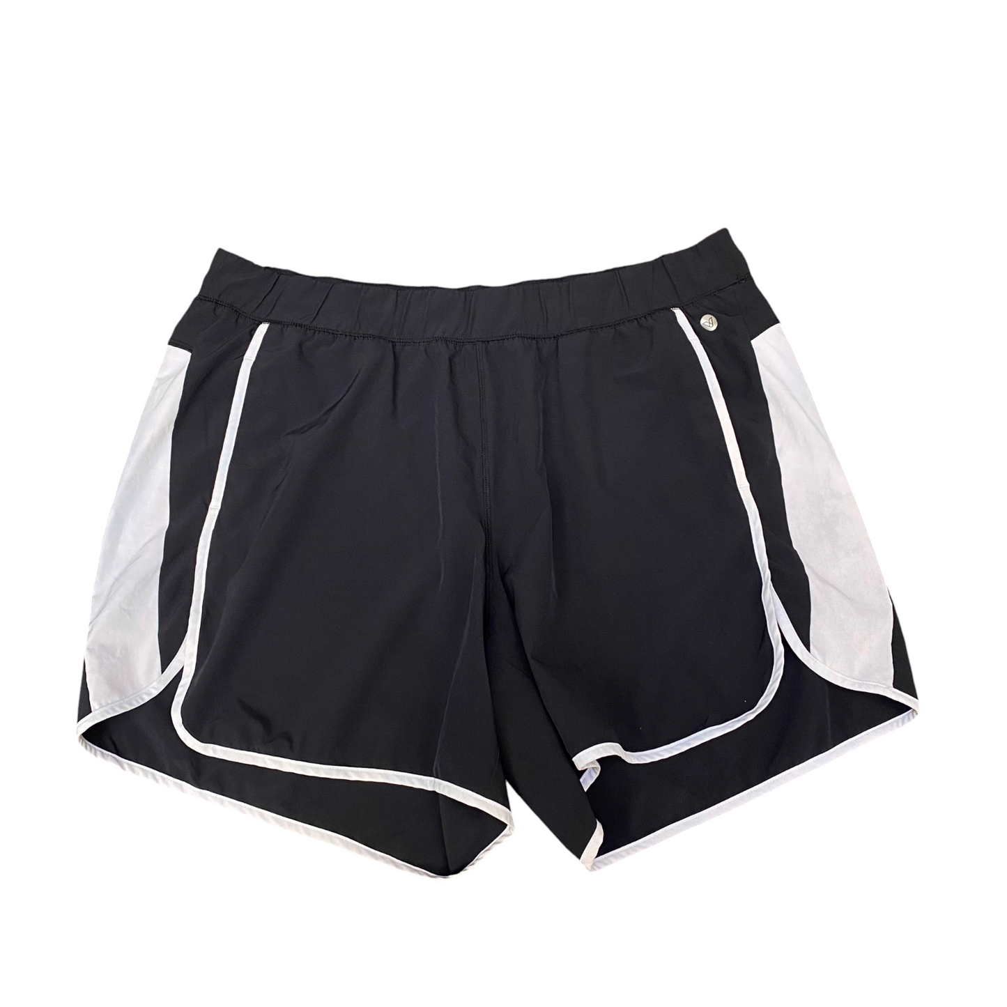 Active Running Sprinter Shorts Girls Small Black Athletic Fit Elastic Waistband