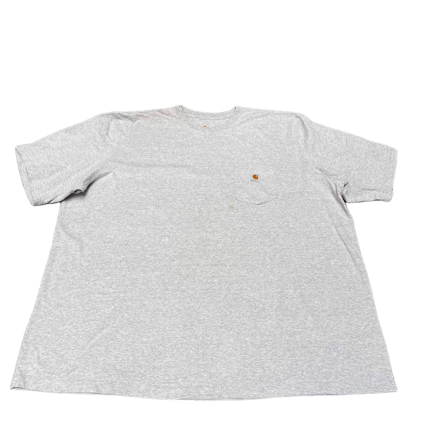 Carhartt Pocket T-Shirt Mens 2XL Grey Heather Original Fit Short Sleeve Pullover