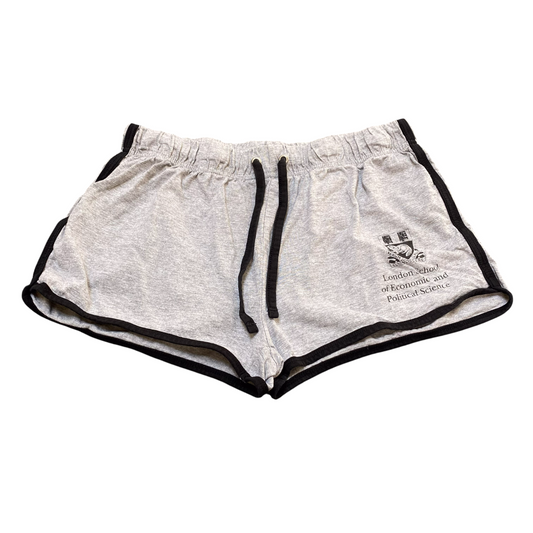 SF Sprinter Running Shorts Womens Medium Grey Heather Elastic Waist Drawstring