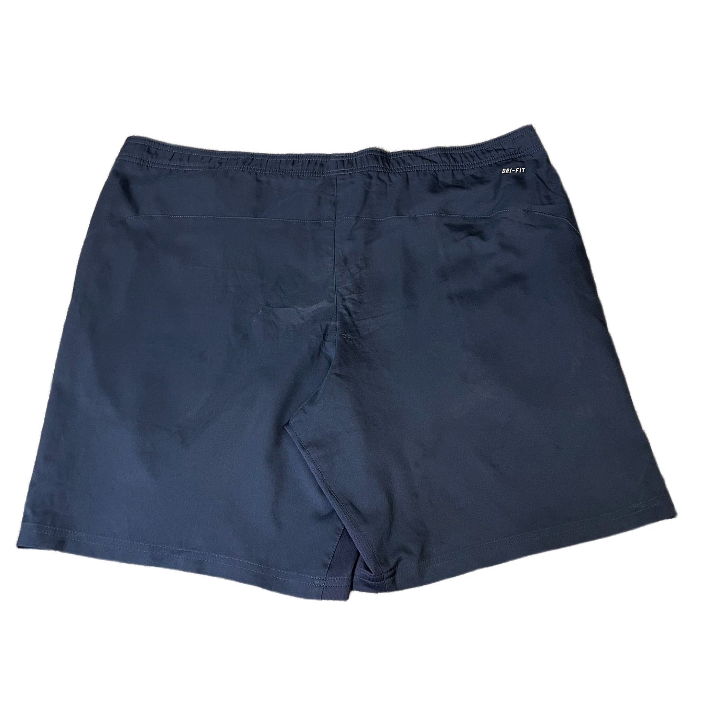 Nike Dri-FIT Athletic Shorts Fits as Mens XL 41" Waist Navy Performance Workout