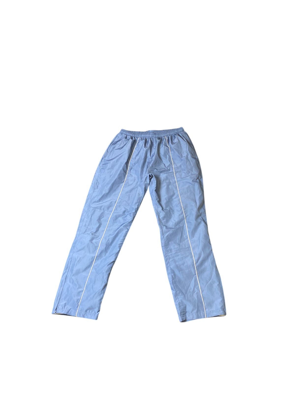 Crane Joggers Womens XL Blue Thermal Lined Stretch Elastic Waist Track Pants