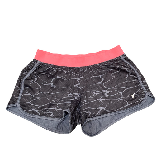 Old Navy Active Running Sprinter Shorts Womens XS Black Camo Elastic Waist