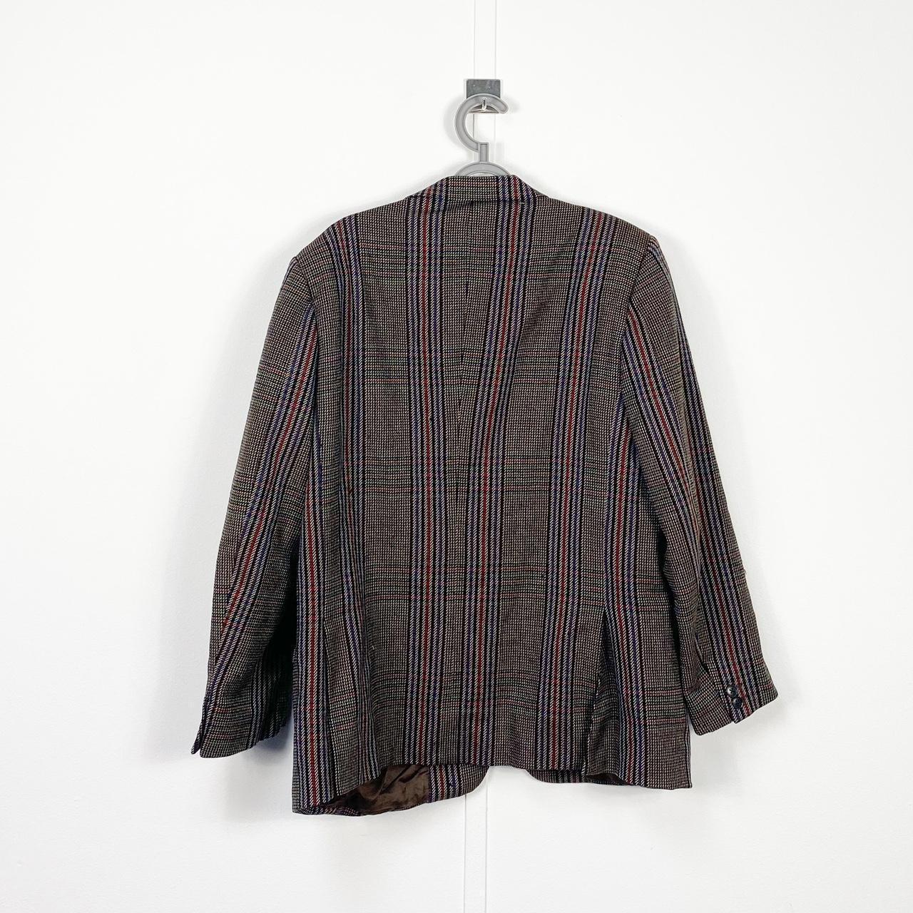 Vintage Tartan Blazer Jacket