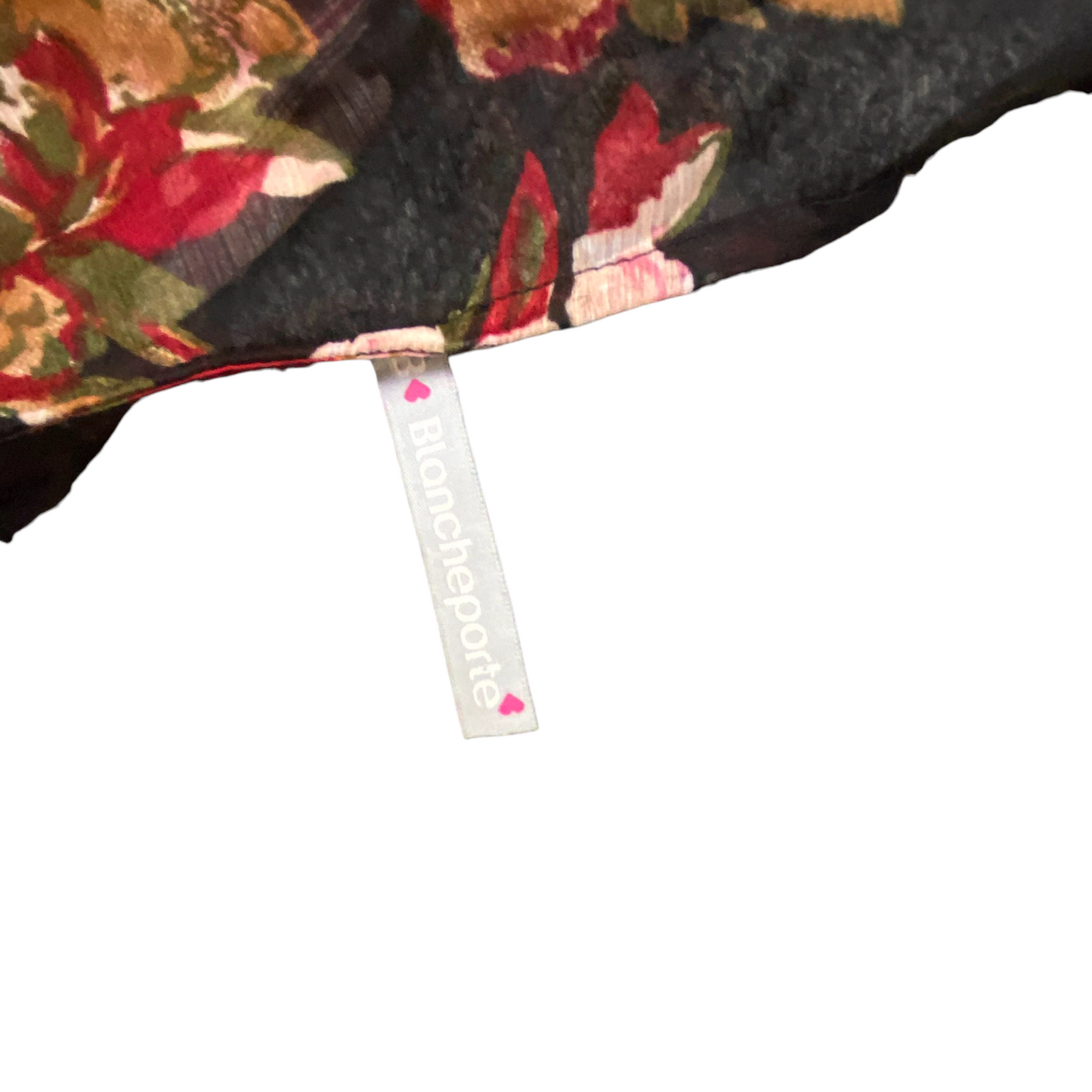 Blancheporte A-Line Dress Womens M Multi Floral Long Flared Sleeve Round Neck