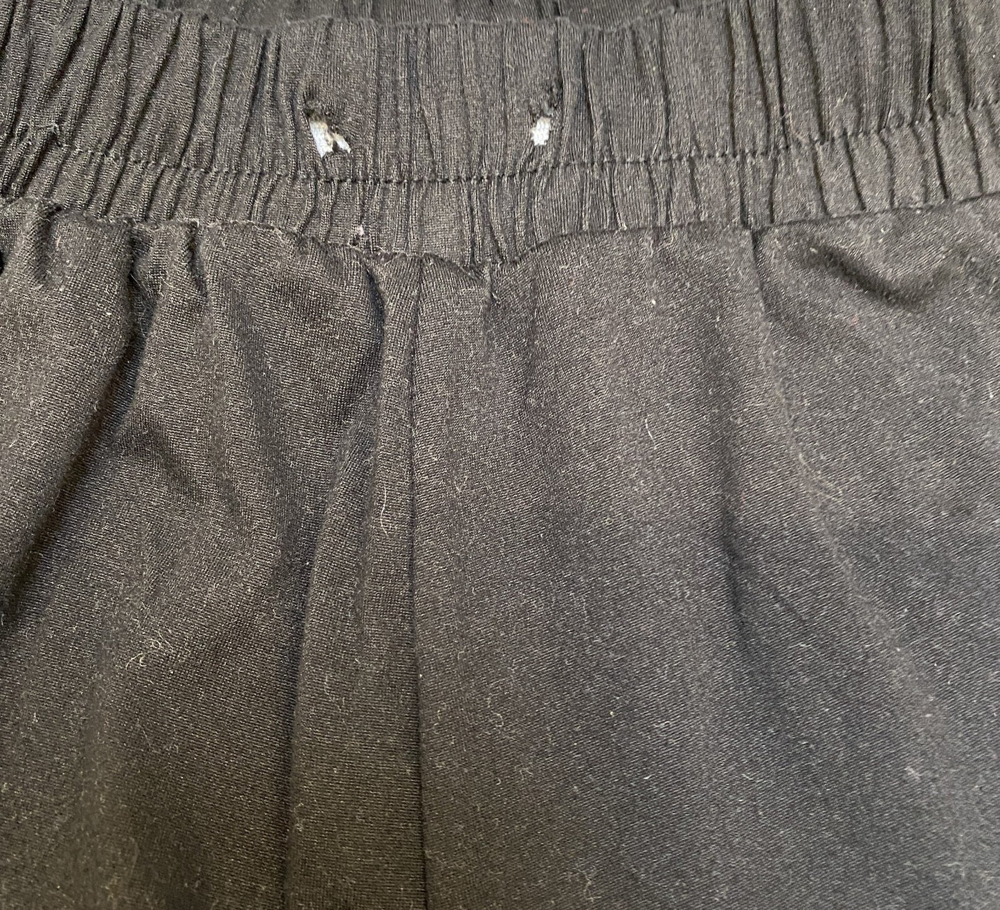 Running Sprinter Shorts Womens M 26" Waist Black Athletic Workout Dolphin Hem