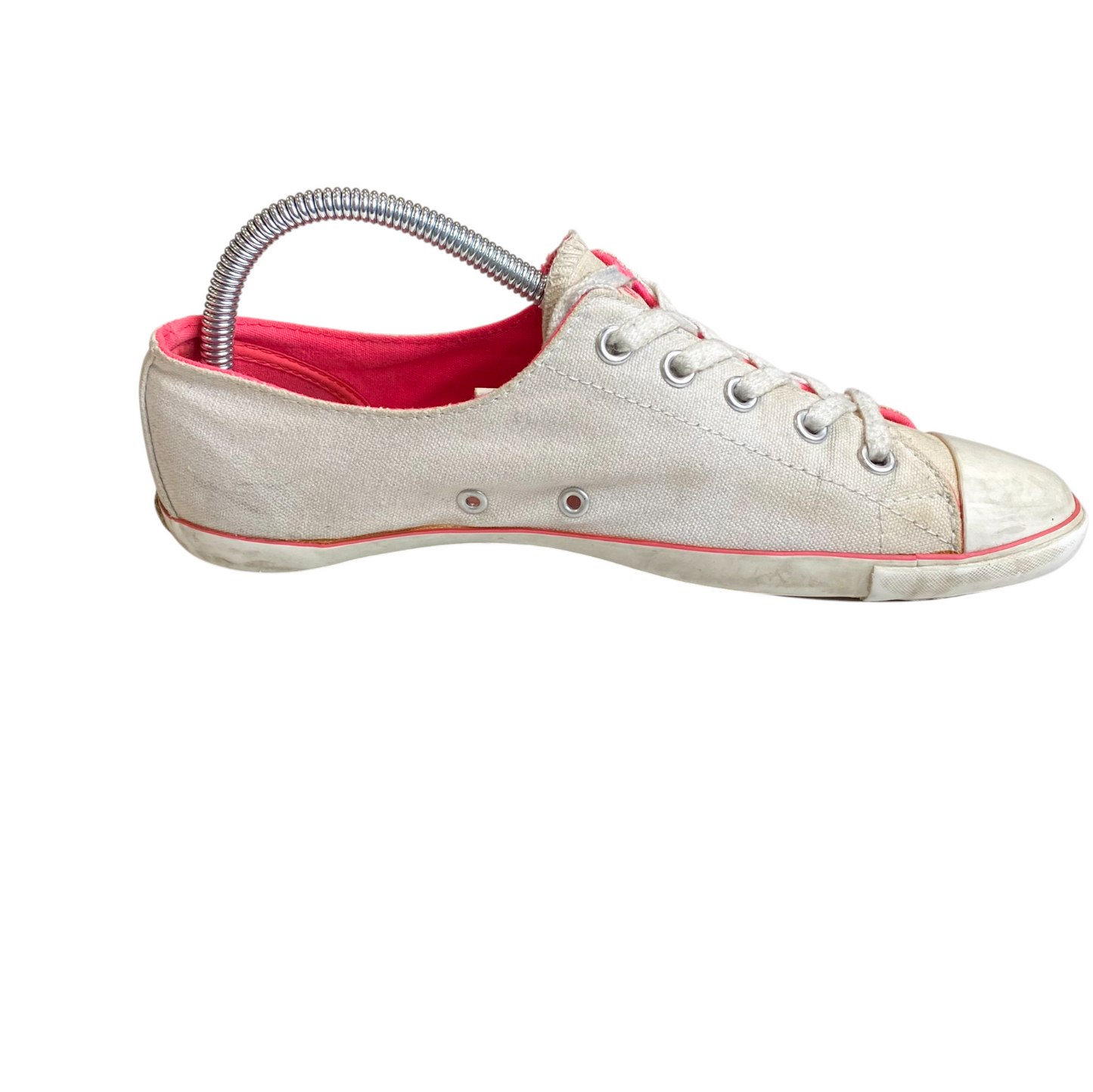 Converse Chuck Taylor All Star Sneakers Women's UK 5 White Canvas Skate Low Top