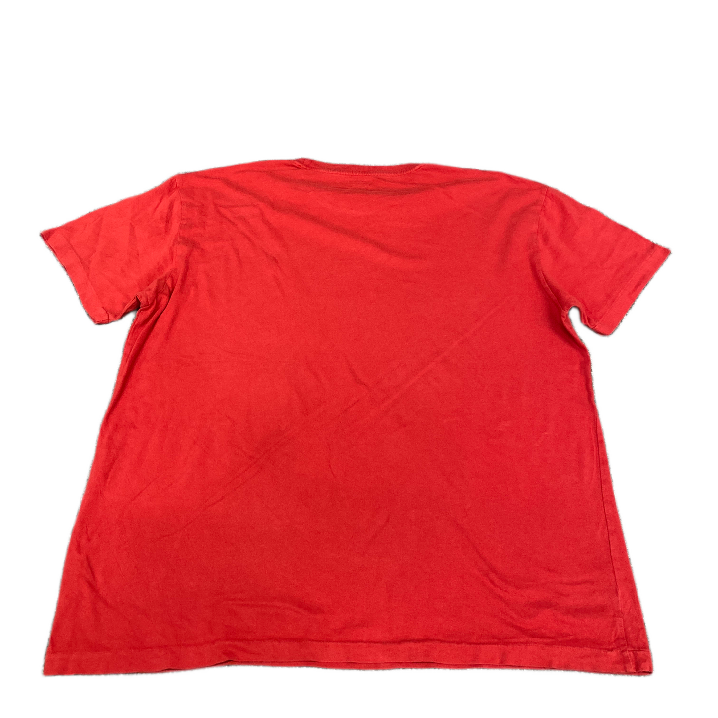 Ralph Lauren T-Shirt Mens Medium Red Pony Logo Short Sleeve Crew Neck Pullover