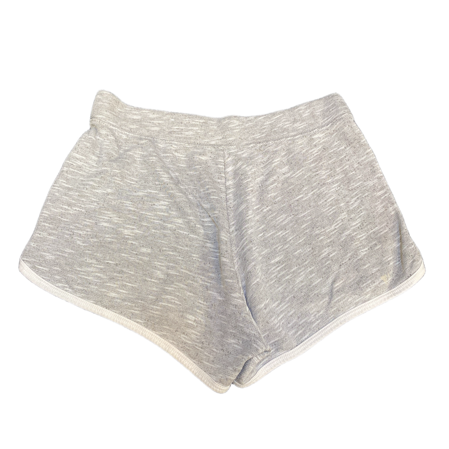 Running Sprinter Shorts Womens M 28" Waist Grey Athletic Gym Workout Dolphin Hem
