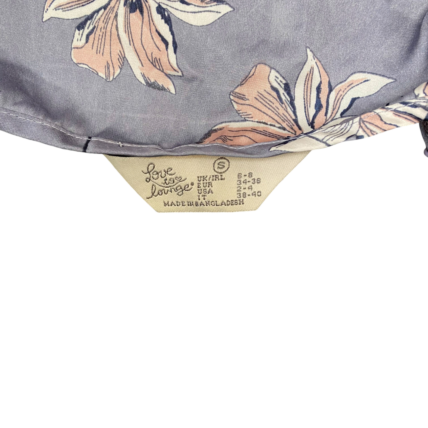 Camisole Top Womens S Blue Floral Pleated V-Neck Spaghetti Straps Pullover