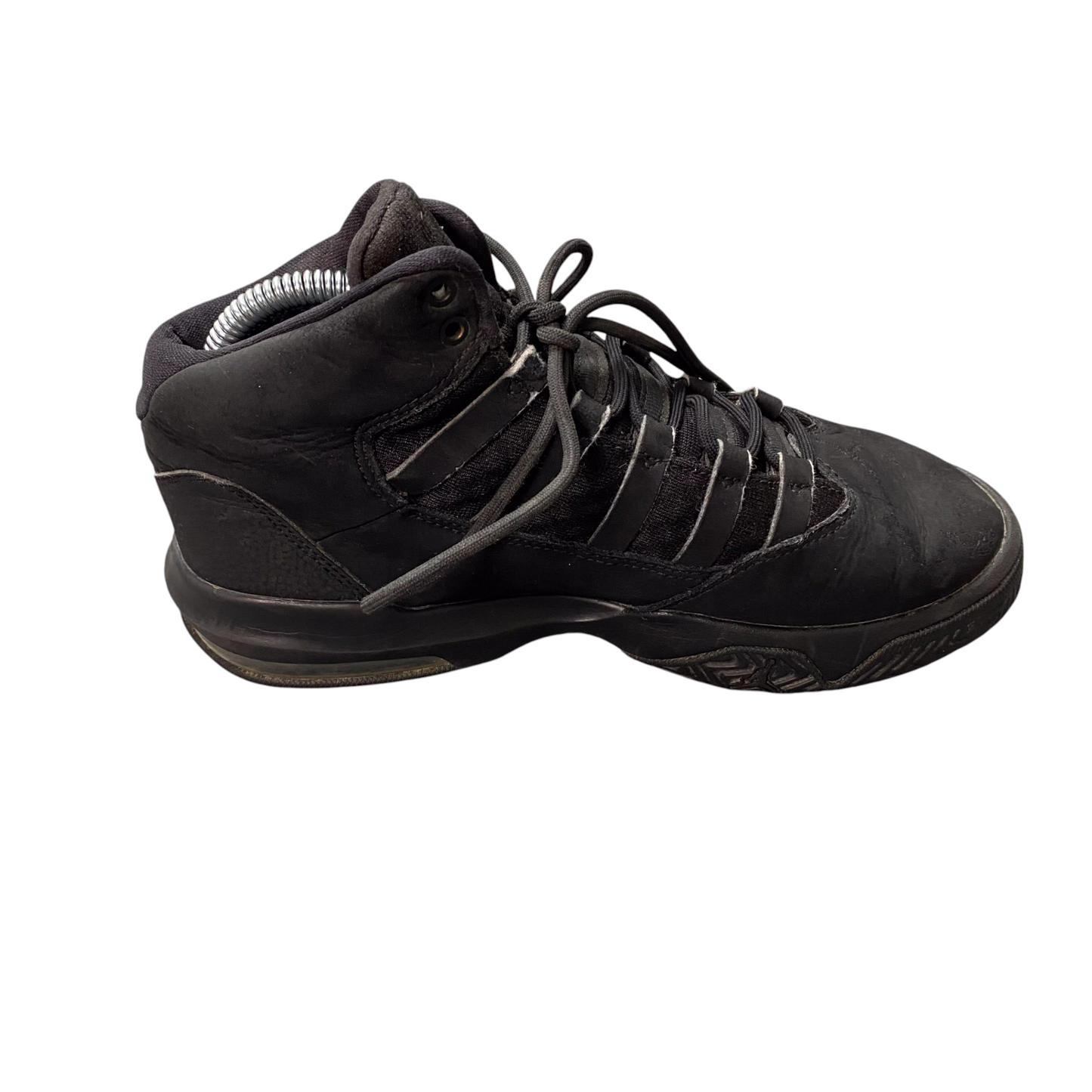 Jordan Max Aura Basketball Trainers Sneakers Youth 4 Black Athletic AQ9214-001