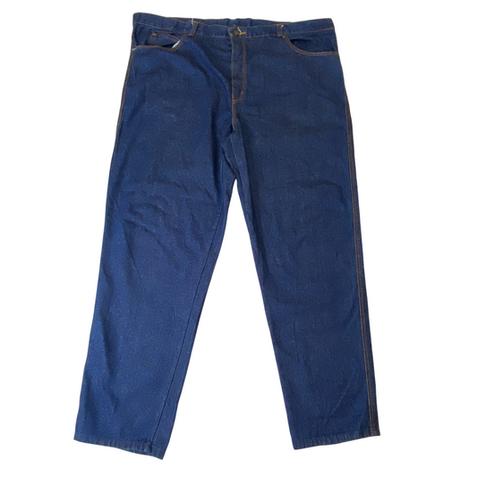 Levi's 501 Jeans Mens XL W47 L33 Blue Denim Red Tab Medium Wash Straight Leg