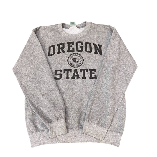IVY Sports Sweatshirt Mens Small Grey Oregon State University Graphic Pullover