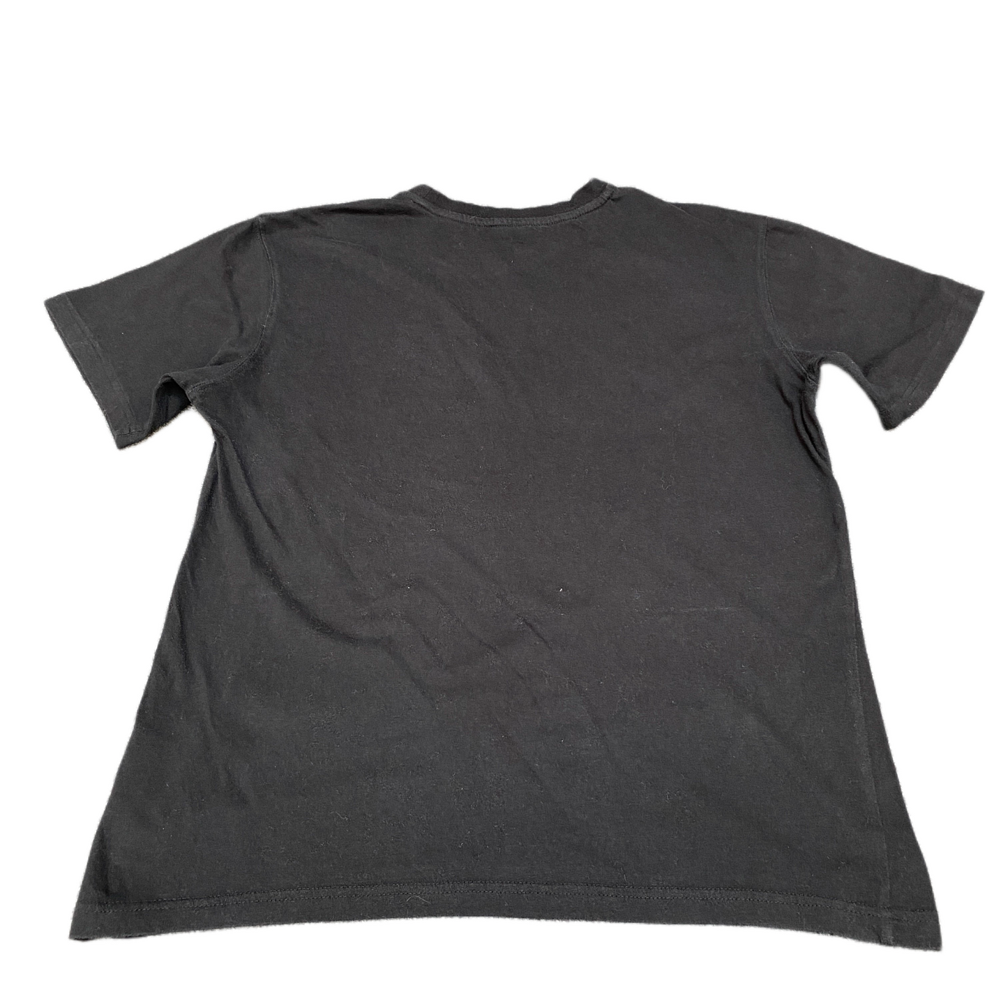 Reebok T-Shirt Womens Medium Black Graphic Print Regular Fit Short Sleeve Tee