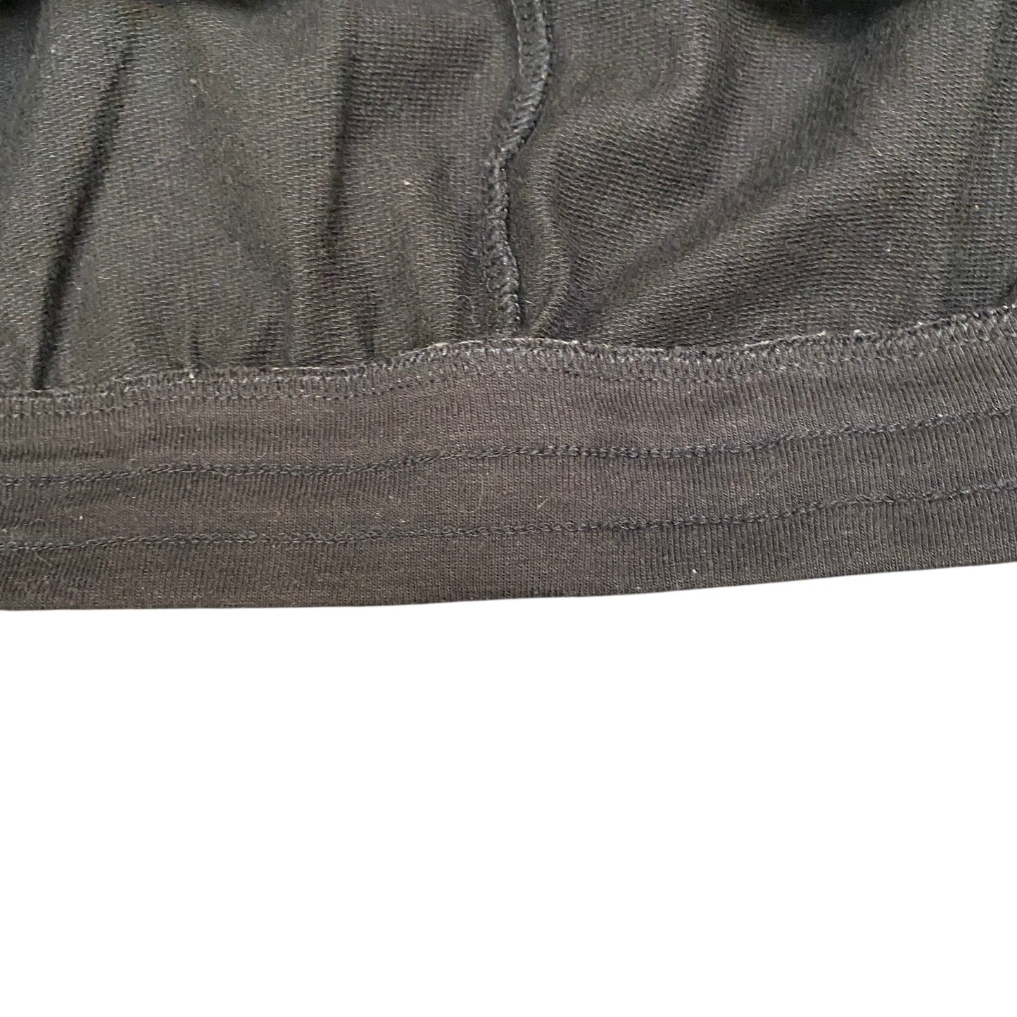 Running Sprinter Shorts Womens XL 30" Waist Black Athletic Workout Dolphin Hem