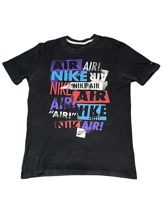 Nike Air T-Shirt Black Men’s M Chest Logo