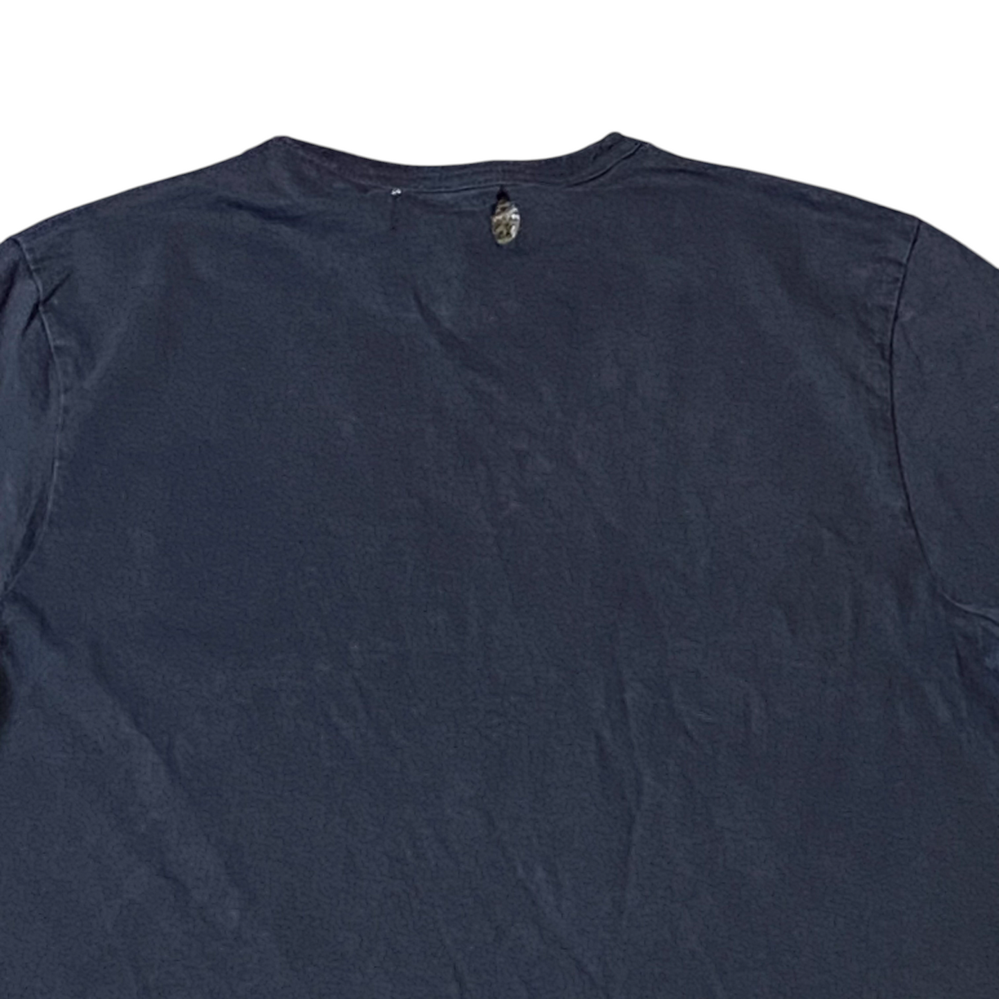 Topman Shirt Mens XS Black Solid Regular Fit Short Sleeve Crew Neck Casual Tee