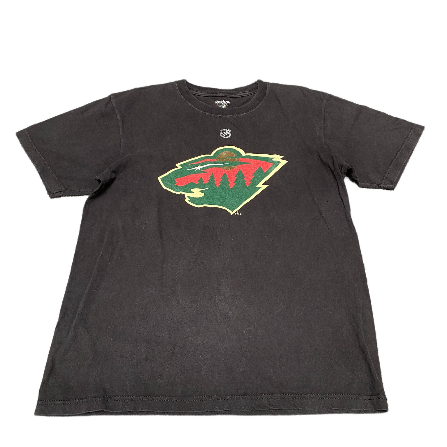 Mikko Koivu Heatley #15 T-Shirt Mens S Black NHL Reebok Hockey Sports Pullover