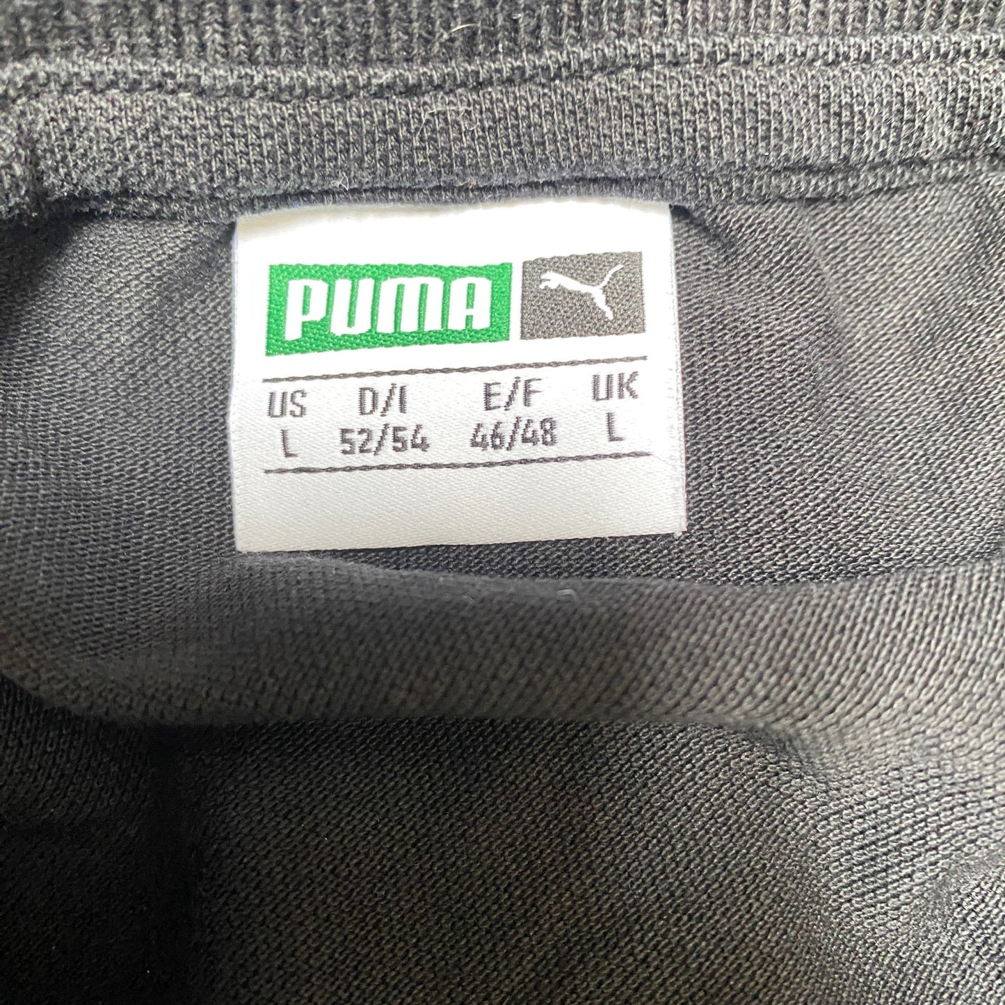 PUMA Polo Shirt Boys Large Black Stretch Golf Performance Short Sleeve Popover