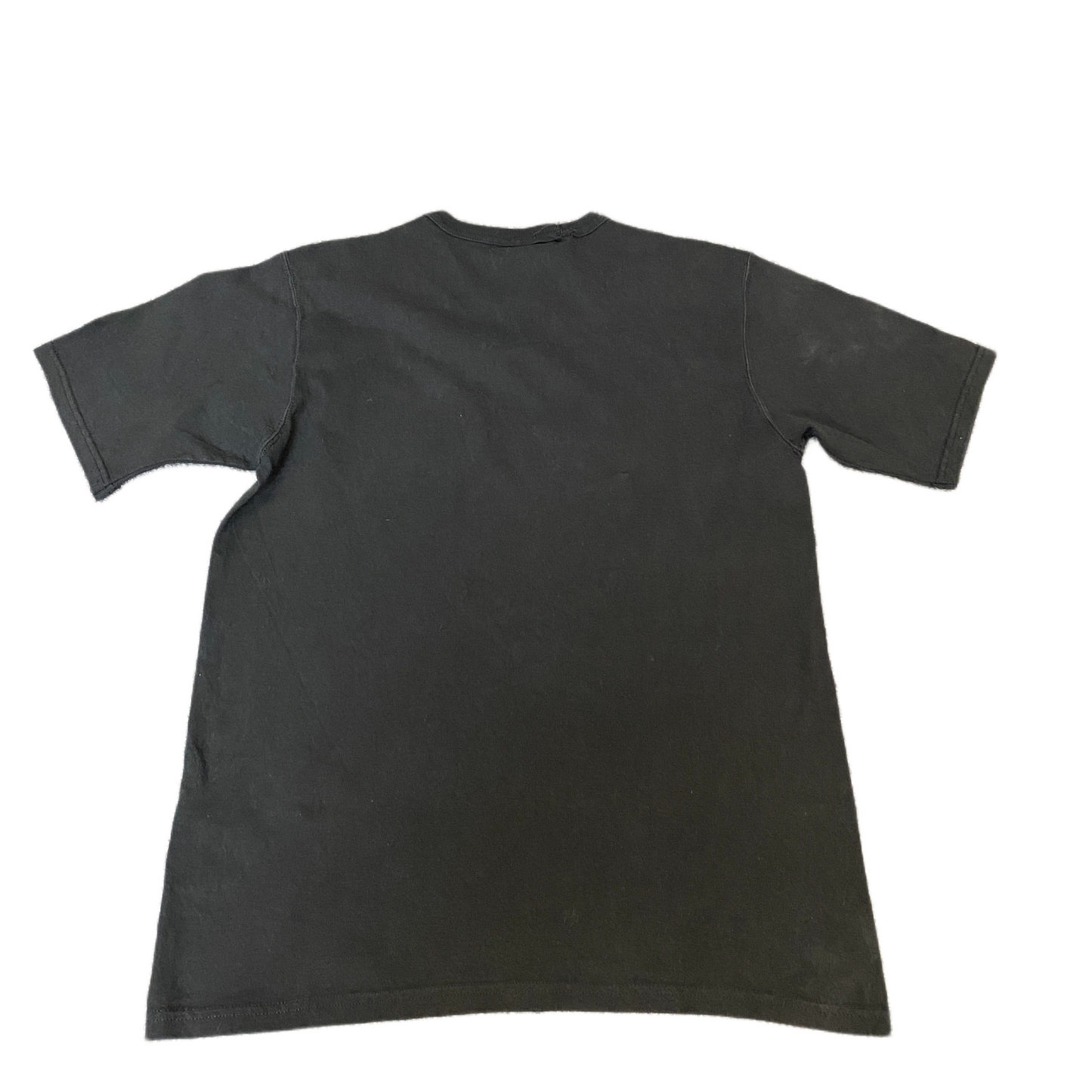 Champion T-Shirt Mens Small Black Embroidered Logo Short Sleeve Crew Neck Tee