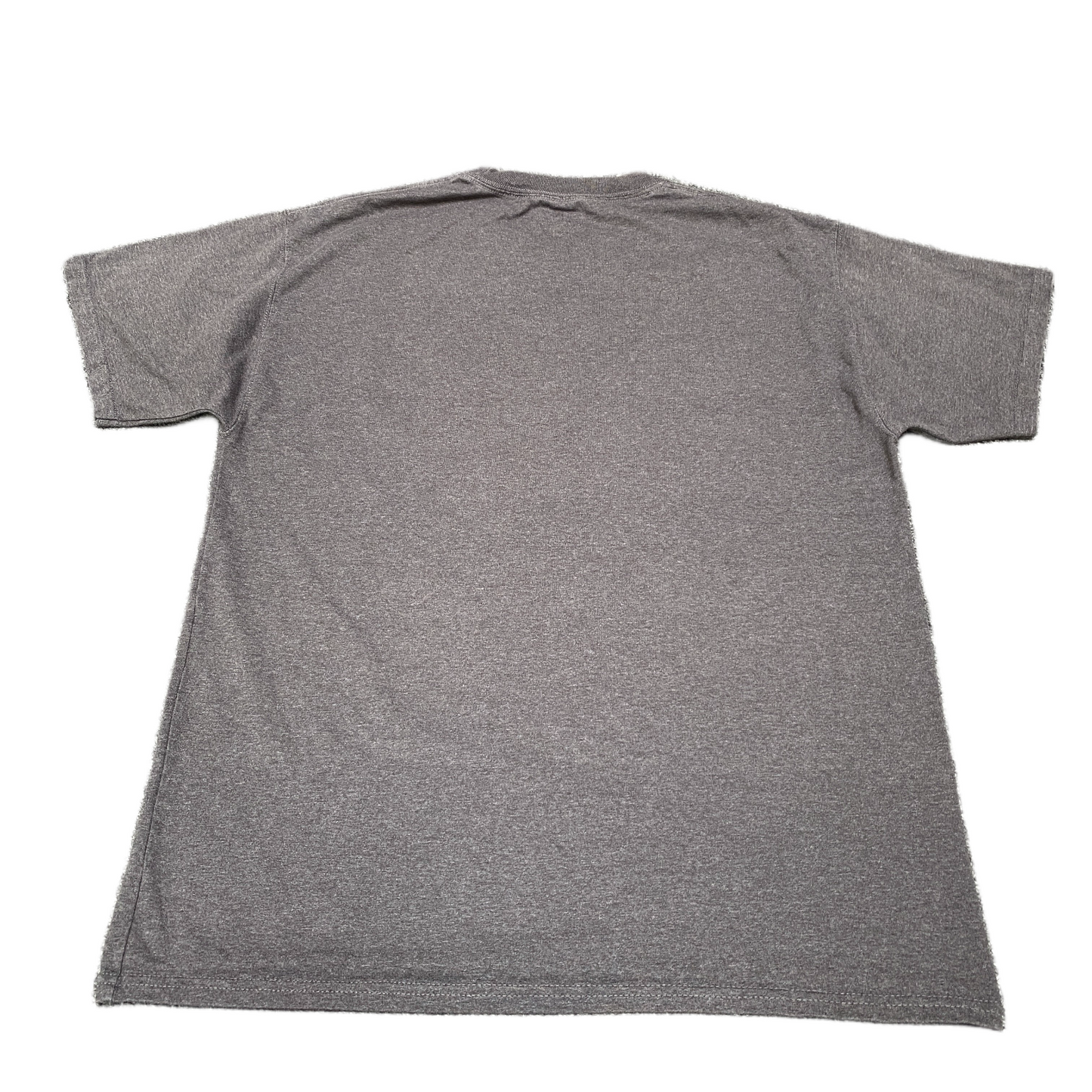Champion Authentic T-Shirt Womens L Grey Heather Short Sleeve Crew Neck Logo Tee