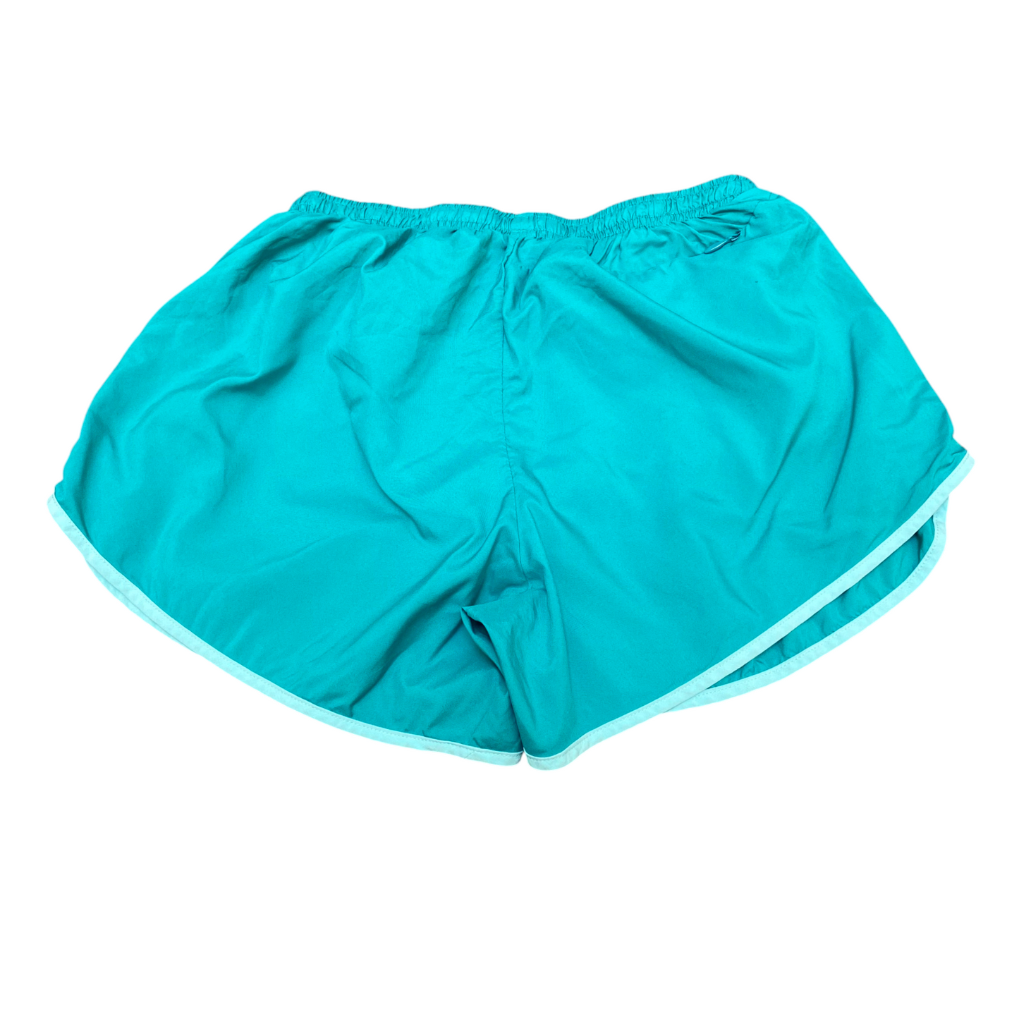 Running Sprinter Shorts Womens 22W Blue Elastic Waist Drawstring Athletic Fit