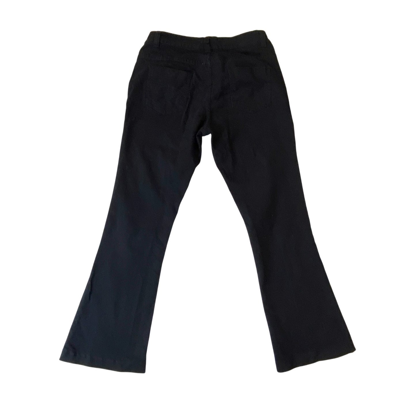 Flame Bootcut Jeans Mens Small W29 L27 Black Denim Dark Wash Regular Fit Outdoor