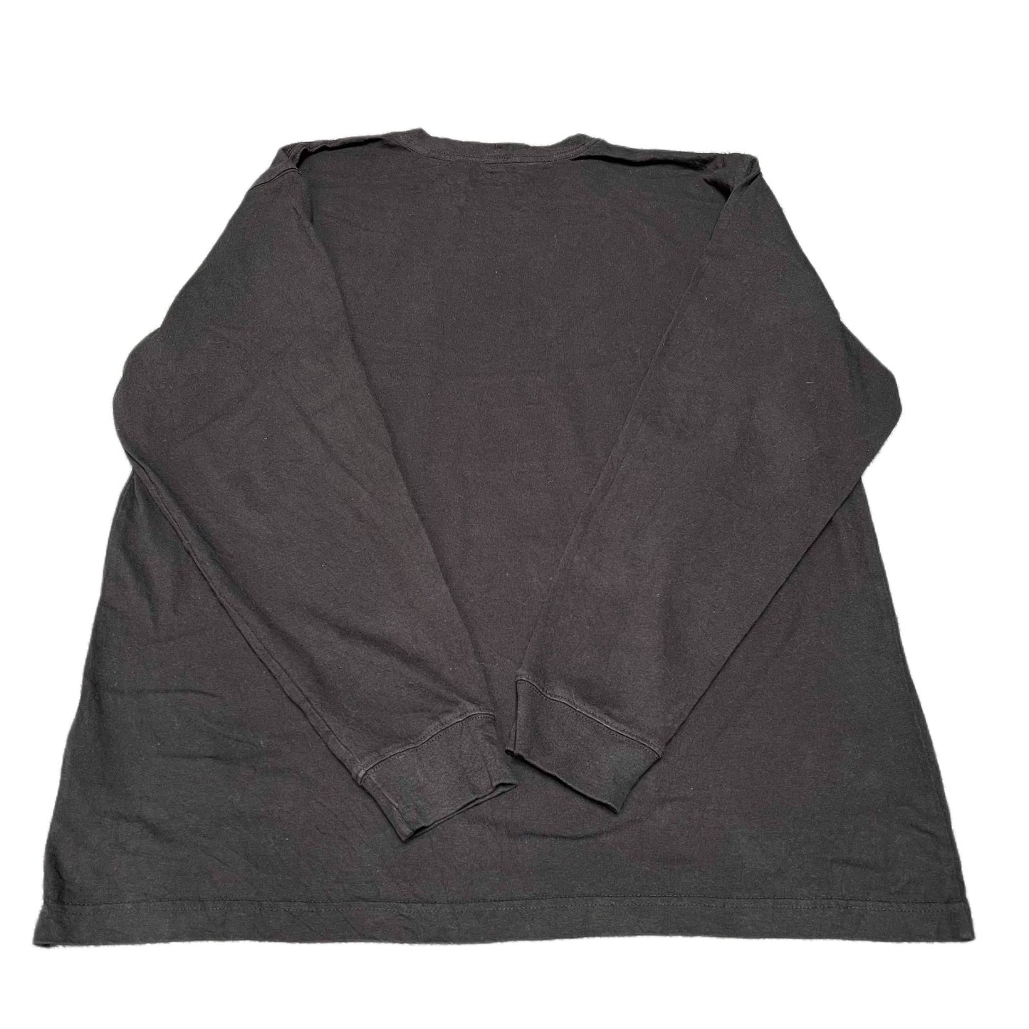 Carhartt Pocket T-Shirt Mens Large Black Loose Fit Long Sleeve Pullover Tee