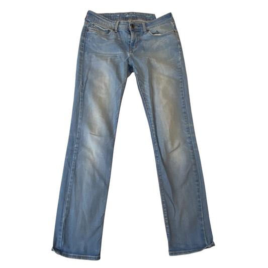 Levi's Jeans Womens 28W 27L Blue Denim Red Tab Slight Curve Mid-Rise Slim Fit