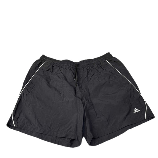 Adidas Athletic Shorts Fits as Mens XL 36" Waist Black Gym Training Drawstring