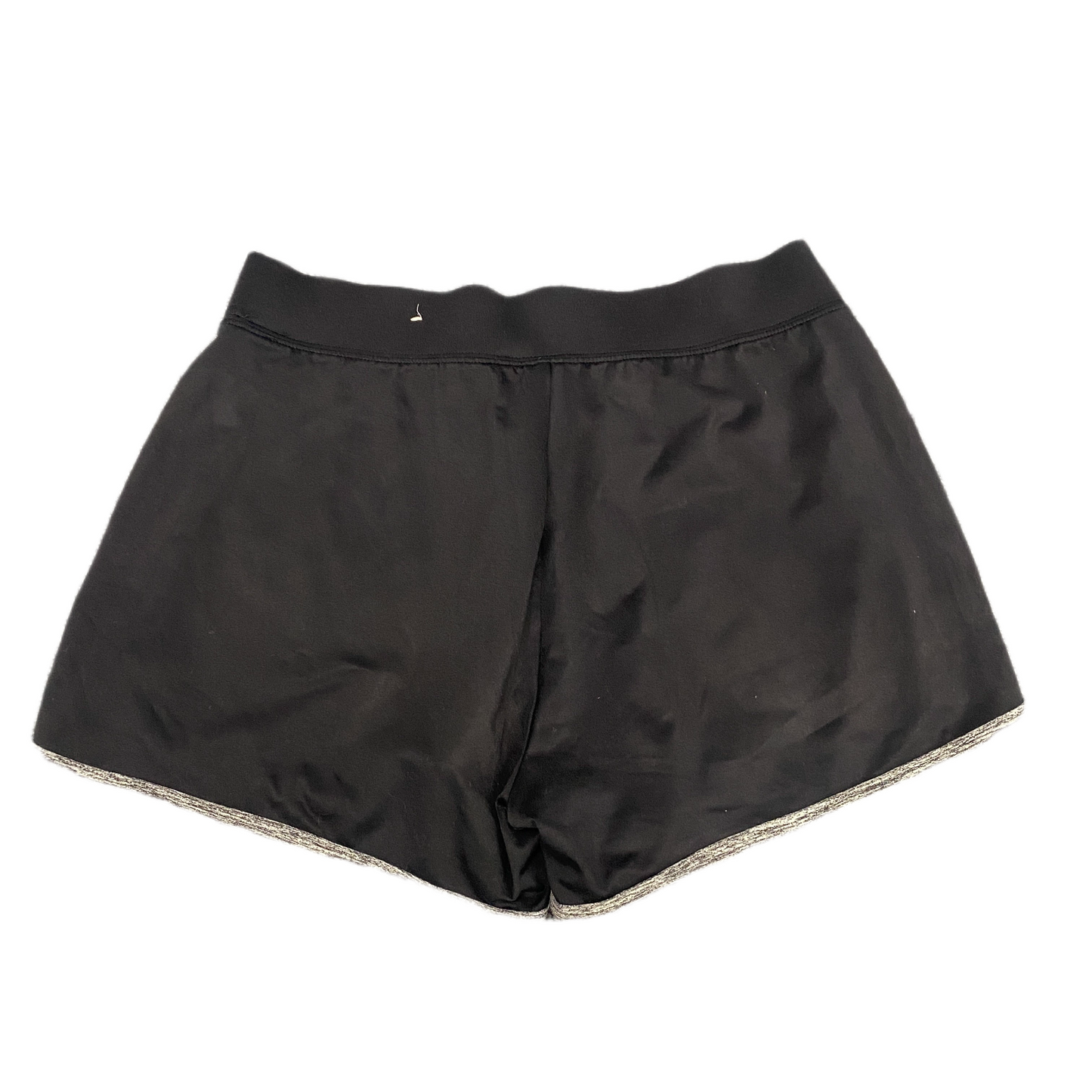 Athletic Shorts Girls Small 26" Waist Black Gym Training Dolphin Hem Drawstring