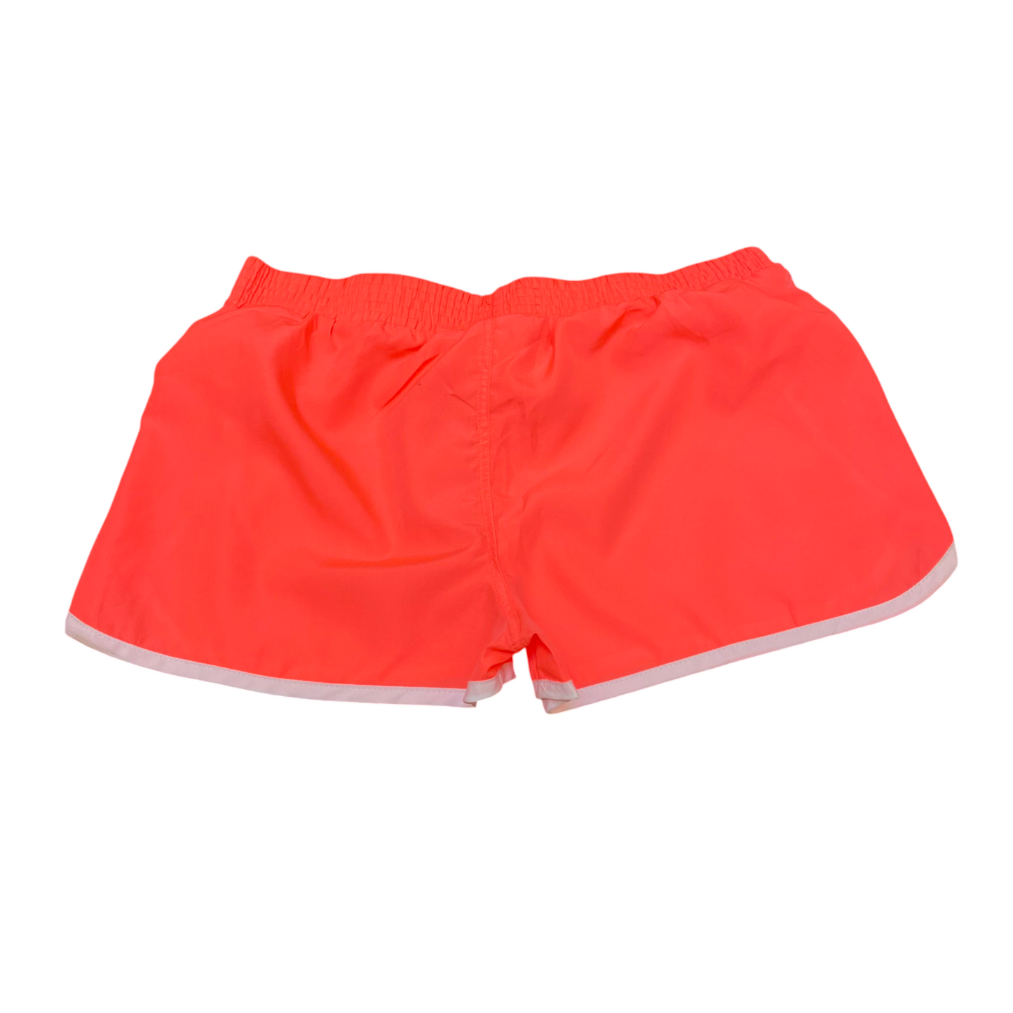 Running Sprinter Shorts Girls 26W Orange Athletic Fit Workout Drawstring Waist