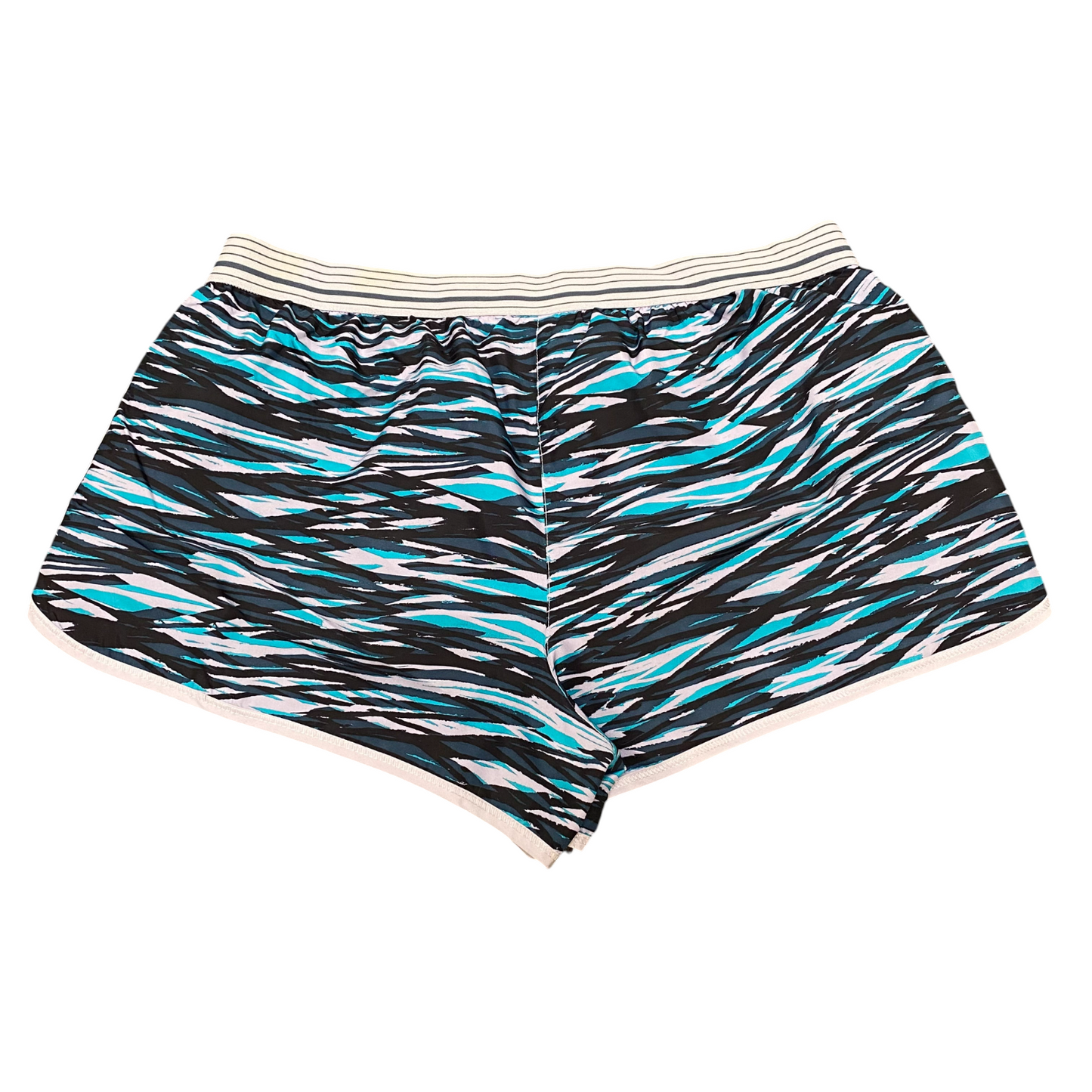 Under Armour Running Shorts Womens 33W Multicoloured HeatGear Gym Athletic Fit