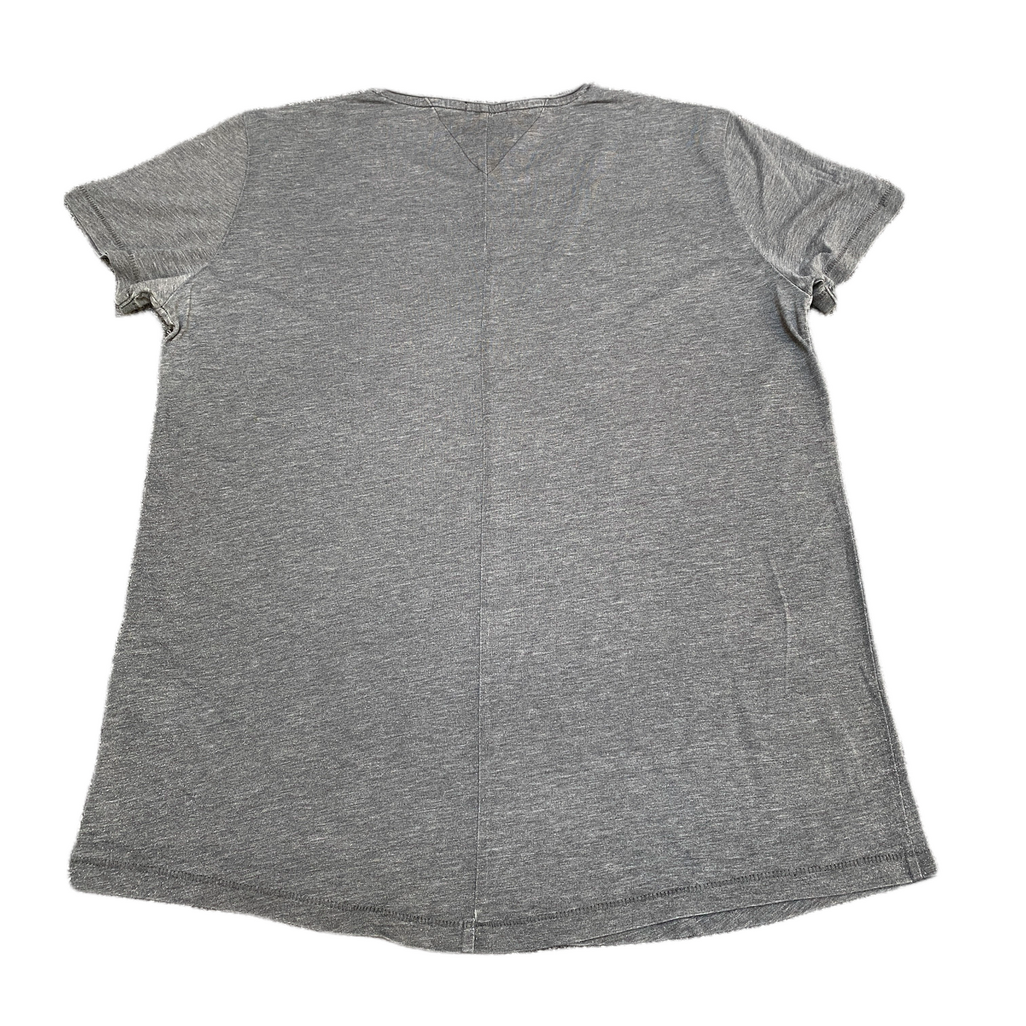 Tommy Hilfiger Shirt Mens XL Grey American Original Short Sleeve Crew Neck Tee