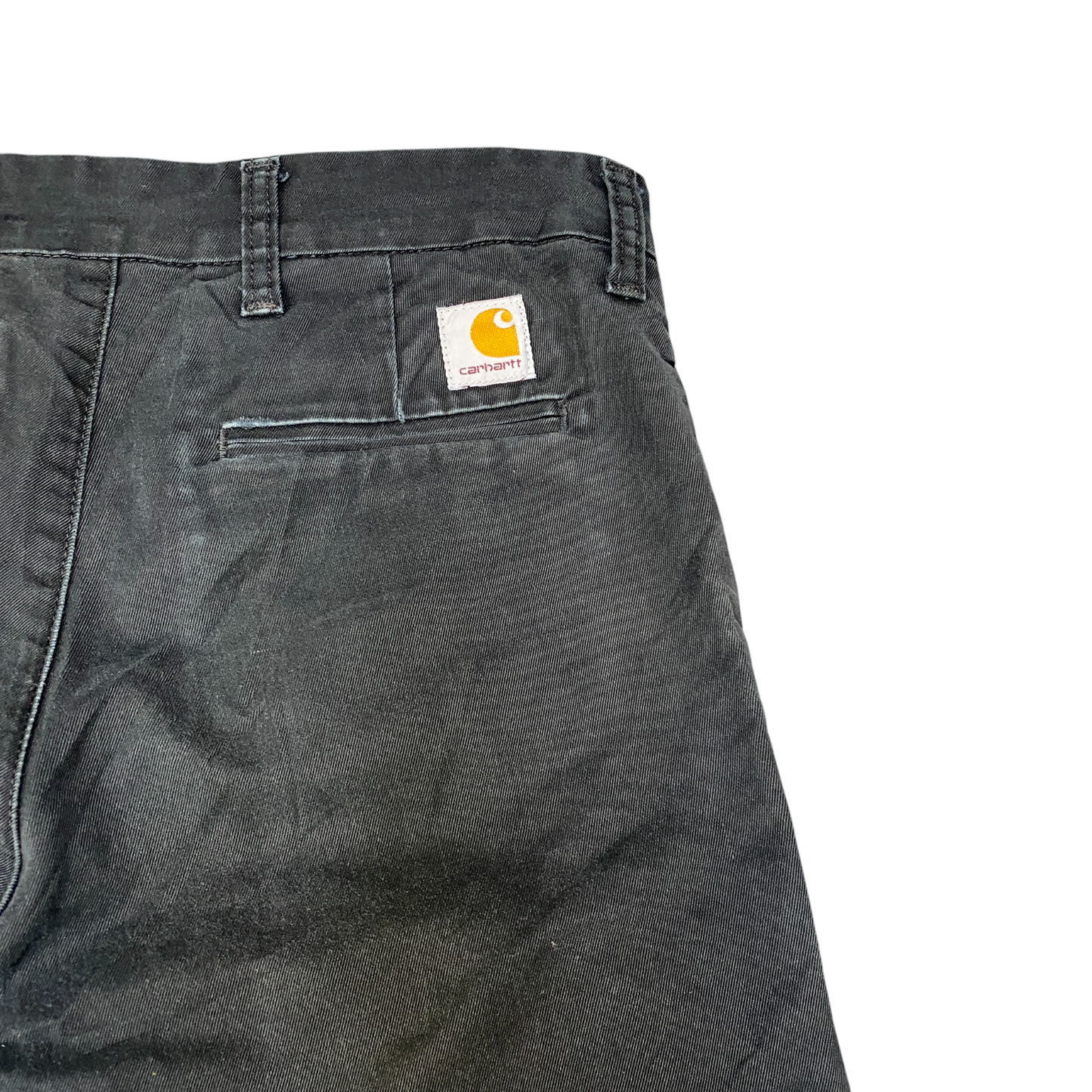 Carhartt Sidney Pants Mens Small Black Workwear Relaxed Fit Utility High Waisted