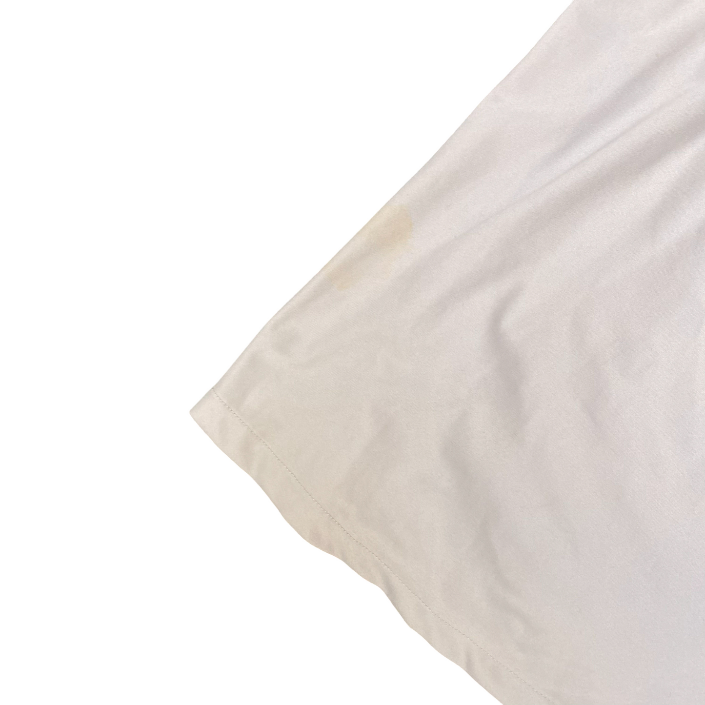 Womens Long Maxi Dress S White Solid Regular Fit Wide Straps Outdoor Back Zip