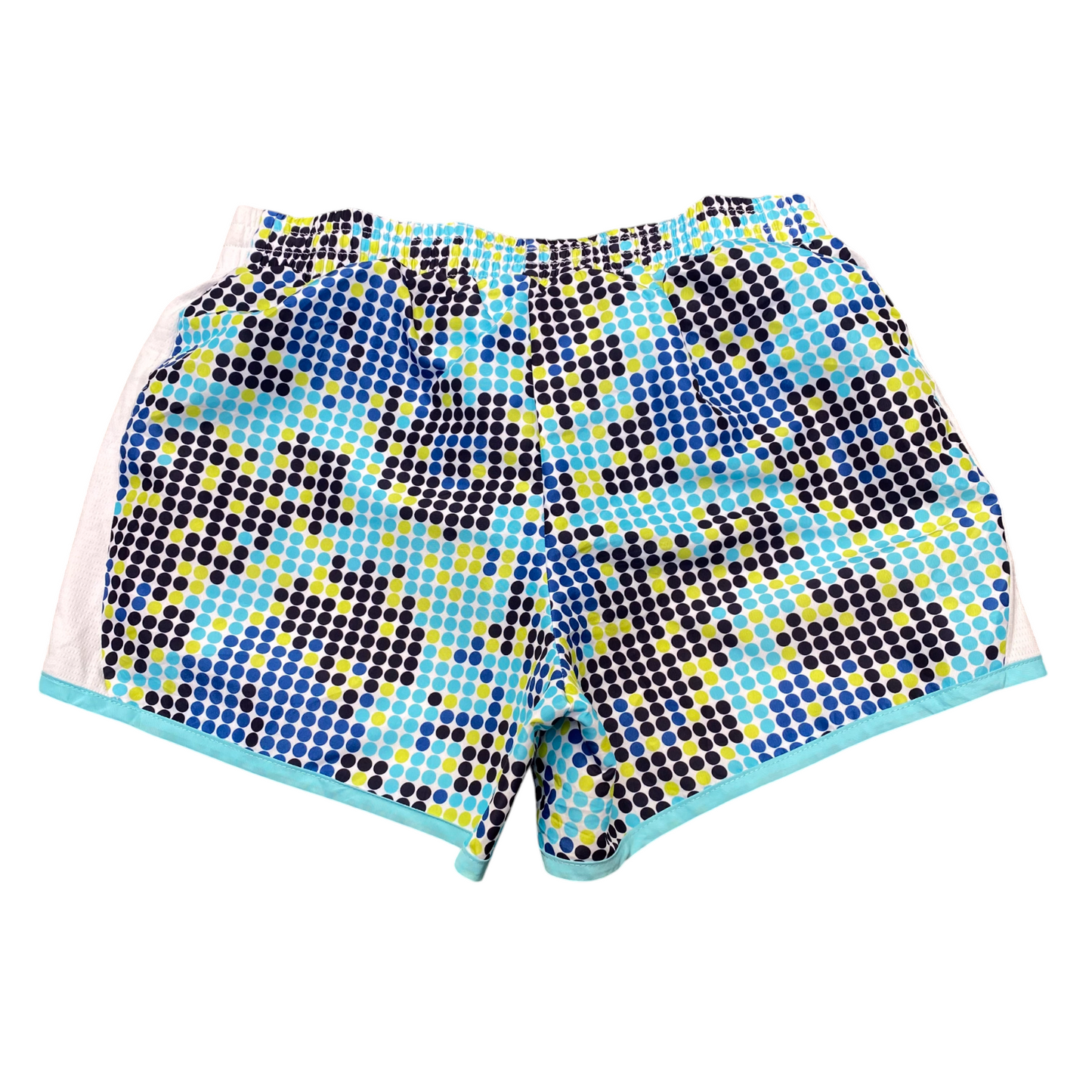 Running Sprinter Shorts Womens XS Multicoloured Polka Dot Stretch Athleic Fit