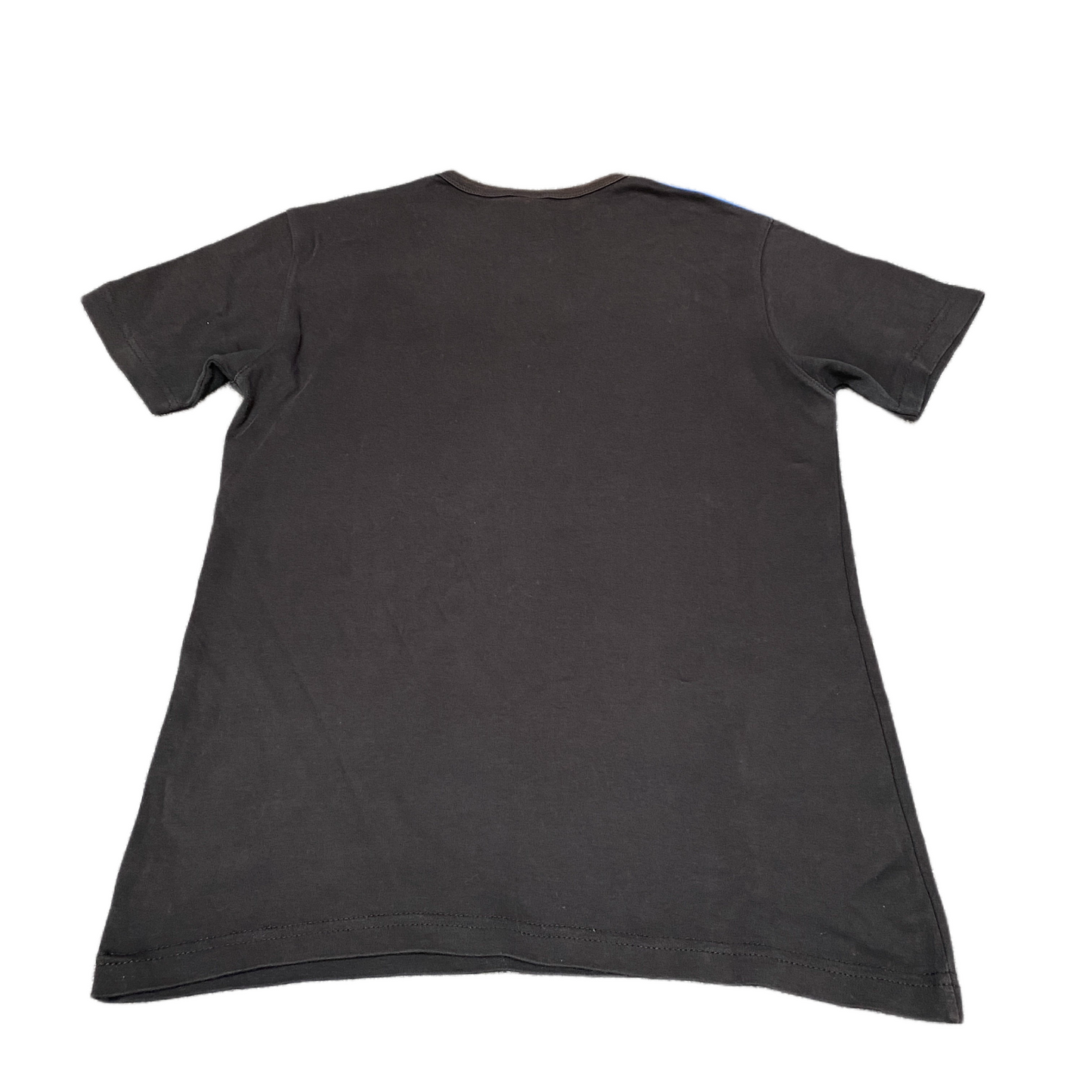 Adidas T-Shirt Womens XL Black Blue Regular Fit Short Sleeve Crew Neck Pullover
