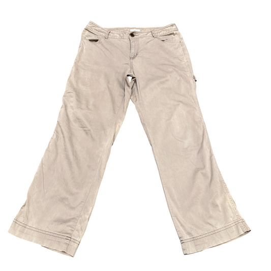 A.V.V Standard Carpenter Pants Mens Medium Beige Hammer Loop Workwear Outdoor