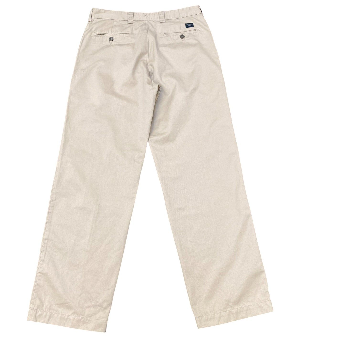 DOCKERS Trousers Mens Large Khaki Straight Fit Slash Pockets Workwear Outdoor