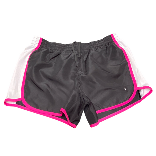 Danskin Now Running Sprinter Shorts Womens Medium Black Elastic Waist Drawstring