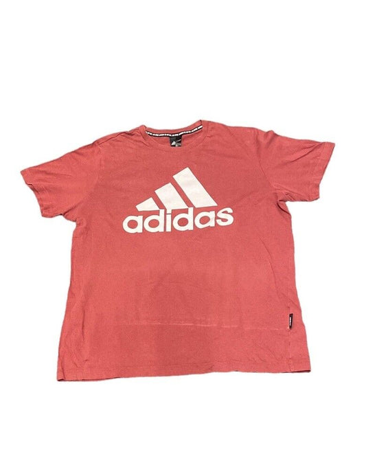 Adidas T-Shirt Red Mens L