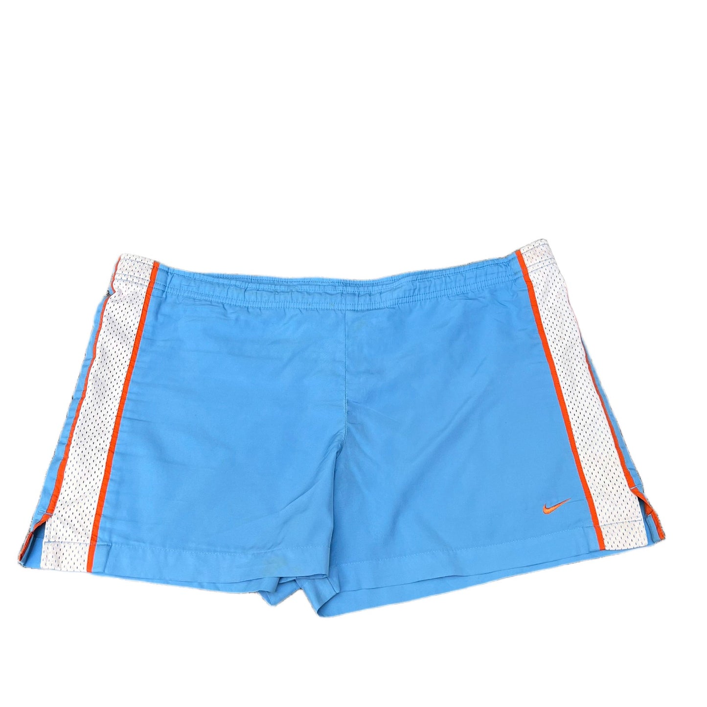 Nike Swim Trunks Board Shorts Fits as Womens 2XL 41" Waist Blue Surf Surfing
